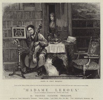 Fru Leroux af Percy Macquoid
